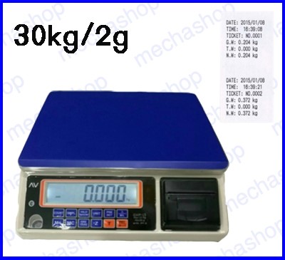 Ҫ觴ԨԵ ͧ觵 ͧ GWP Built-in Printing Weighing Scaled 30kg ´ 2g  GWP  AVEUE