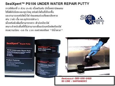 վ͡ ص Underwater Repair-վ͡ صѺҹ öͧ¹͡ Seal Xpert Underwater Repair Putty